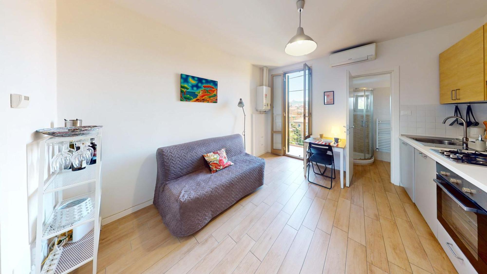 Appartamento Accogliente Con Vista San Luca Bologna Exteriör bild
